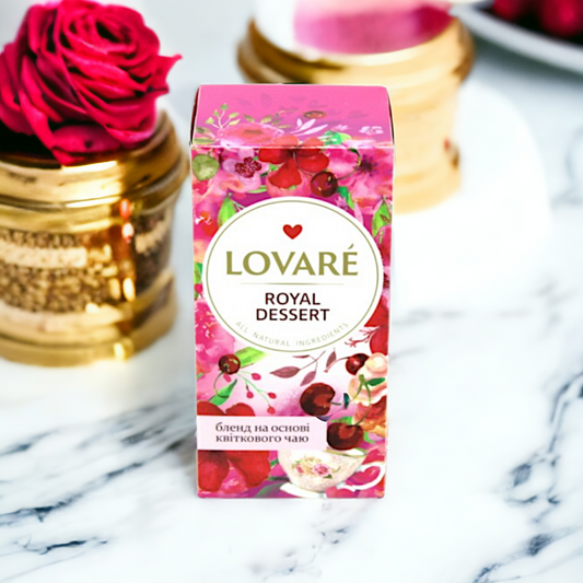 Lovare - Tea - Enveloped Teabags - Royal Dessert