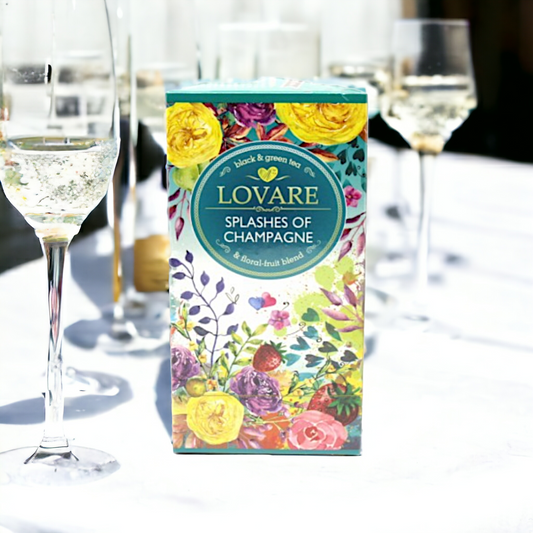 Lovare - Tea - Enveloped Teabags - Splashes of Champagne