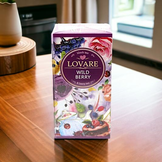 Lovare - Tea - Enveloped Teabags - Wild Berry
