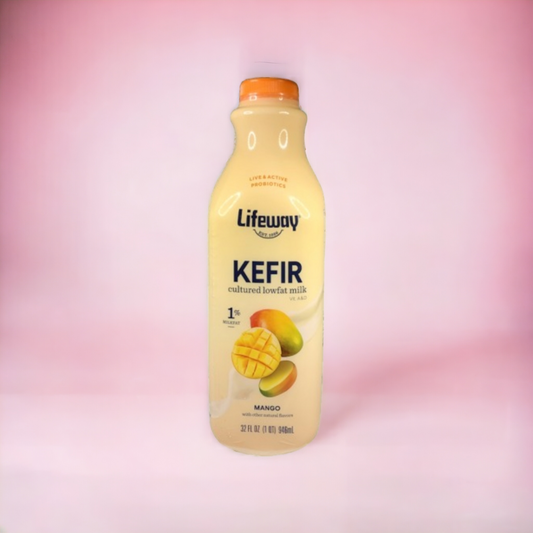 Kefir - Lifeway - Low-Fat Kefir - Mango - 32oz