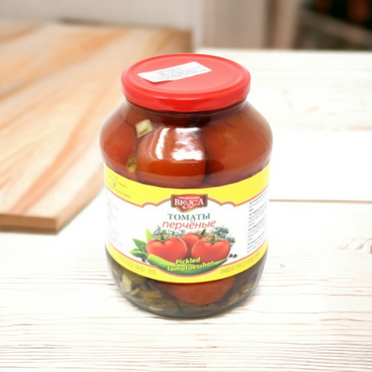 MD Trad.Vkusa - Pickled Tomatoes - w/ Hot, 1.7L