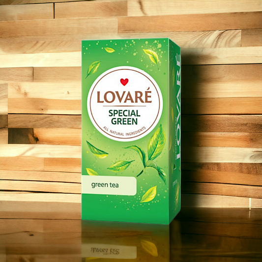 Lovare - Tea - Enveloped Teabags - Special Green