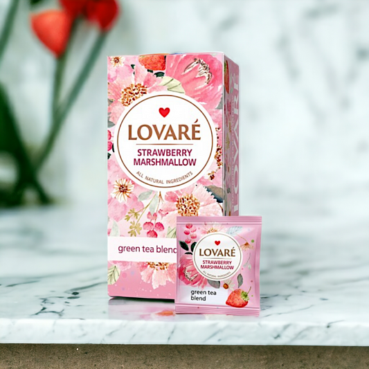 Lovare - Tea - Enveloped Teabags - Strawberry Marshmallow